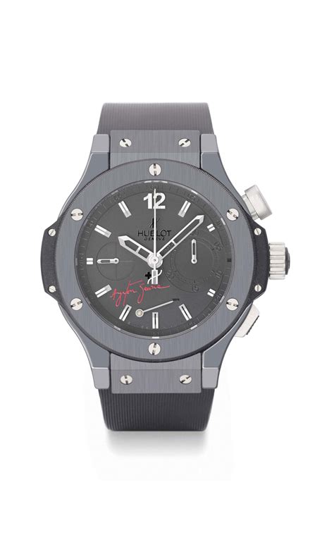 hublot big bang black ceramic airton senna|Hublot. A large and heavy ceramic limited edition automatic split .